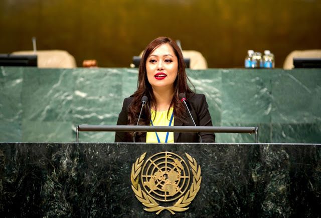 राष्ट्रसंघीय युवा सम्मेलनको अध्यक्षमा नेपाली चेली