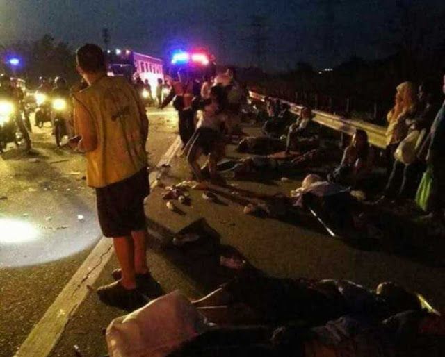मलेसियामा नेपाली कामदार बोकेको बस दुर्घटना, ८ को मृत्यु ( भिडीयो सहित )
