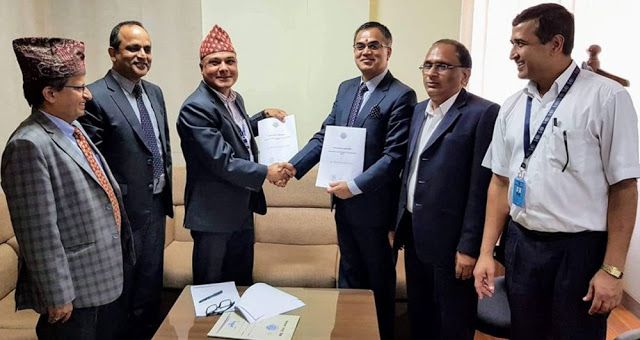 सनराइज बैंक र नेपाल राष्ट्र बैंकबीच आरटीजीएस प्रणाली सञ्चालन सम्बन्धी सम्झौता