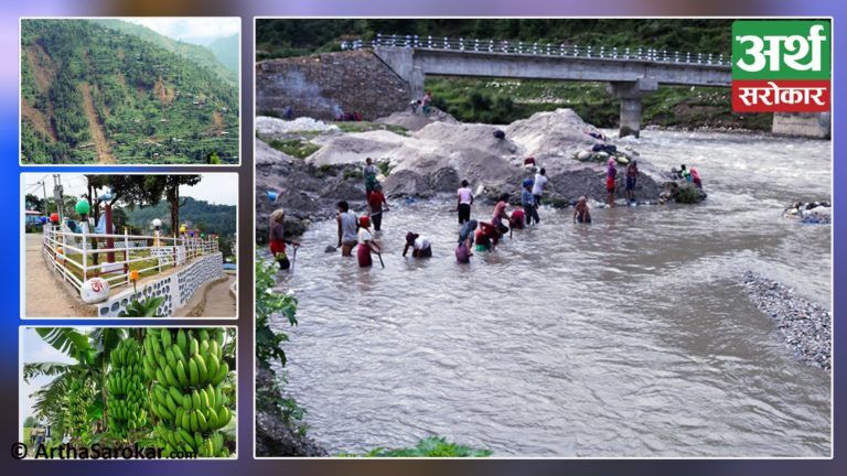 देश बोल्ने फोटो कथा: तिला नदीबाट अवैध रुपमा बालुवा निकाल्दै स्थानीयवासी, हेर्नुस् अरु कहाँ-के भयो ?