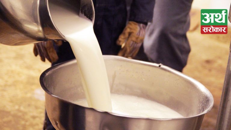दूध र दुग्धजन्य सामग्रीको खपतमा भारी गिरावट, दैनिक १० करोड बराबरको नोक्सान