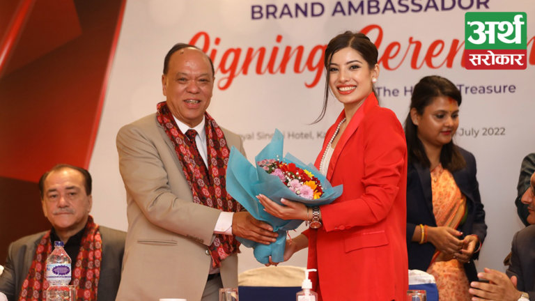 राष्ट्रिय वाणिज्य बैंकको ब्राण्ड एम्बासडरमा मिस नेपाल वल्र्ड प्रियंका रानी जोशी नियुक्त