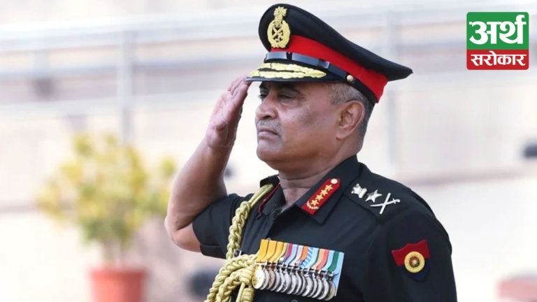 भारतीय सेनाका प्रमुख जनरल मनोज पाण्डे नेपाल आउँदै, राष्ट्रपतिले मानार्थ महारथीको दर्जा प्रदान गर्ने