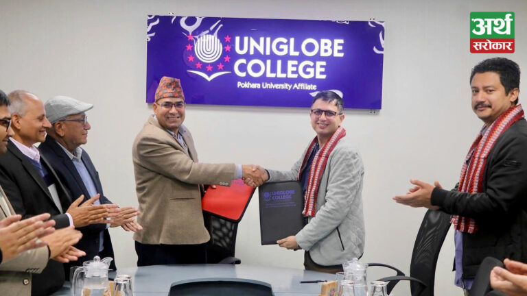 पेवेल नेपाल र युनिग्लोब कलेजबीच सहकार्य, विद्यार्थीहरूको लागि शैक्षिक अनुभव वृद्धि गर्ने लक्ष्य