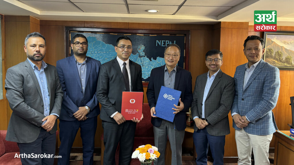 Everest Bank and NCHL signed an agreement to enable cross-border NEPALPAY QR payments from Alipay+