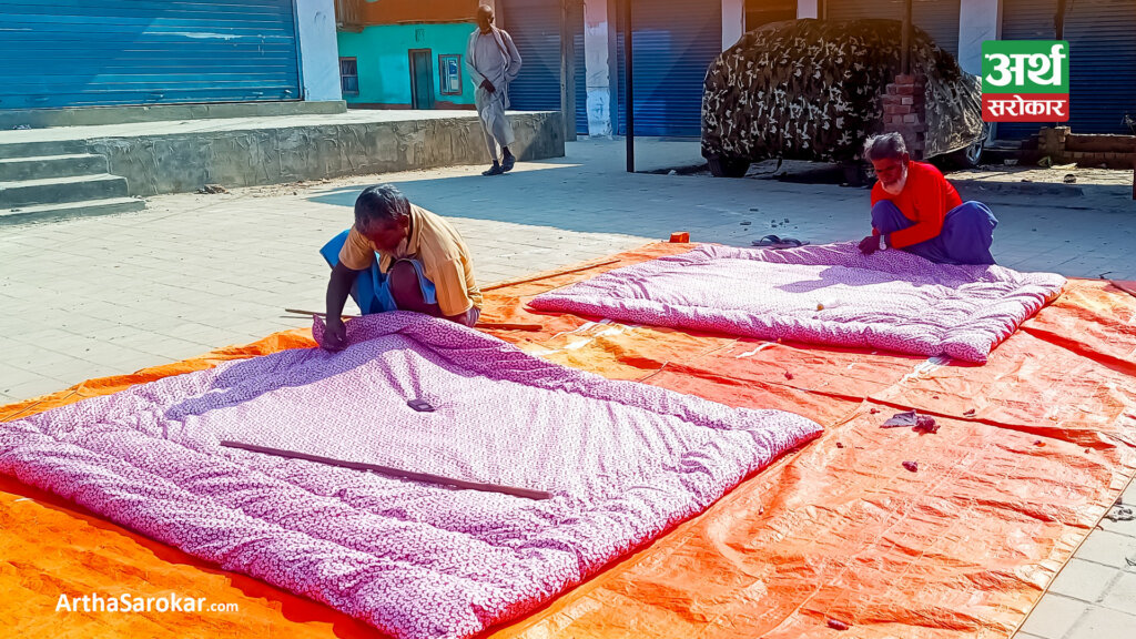 सिरक डसना बनाएर मनग्य आम्दानी गर्दै सर्लाहीका मोहमद